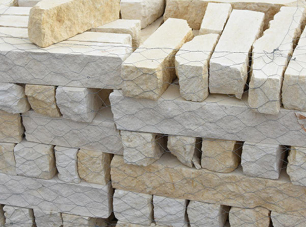 Austin Limestone Chop Stone Nicotine