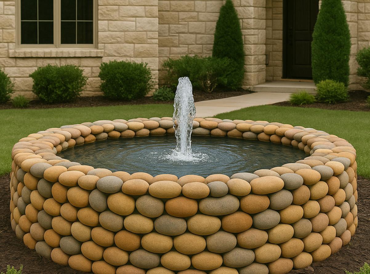 Texas blinder river rock